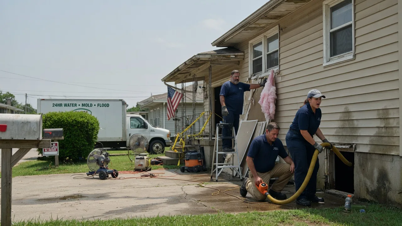 Water Damage Repair in Taylorville, IL near me